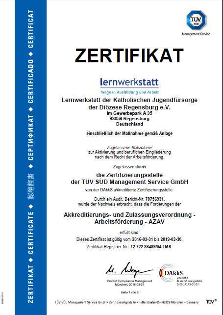 VM Zertifikat