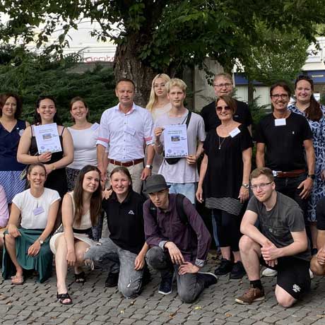 Die Lernwerkstatt ehrt ihre Absolventinnen und Absolventen