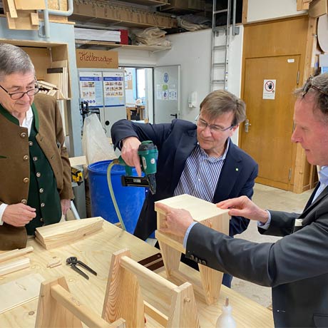 "Garantiert! Junge Menschen brauchen Perspektive" Die Lernwerkstatt beteiligt sich am bundesweiten Josefstag